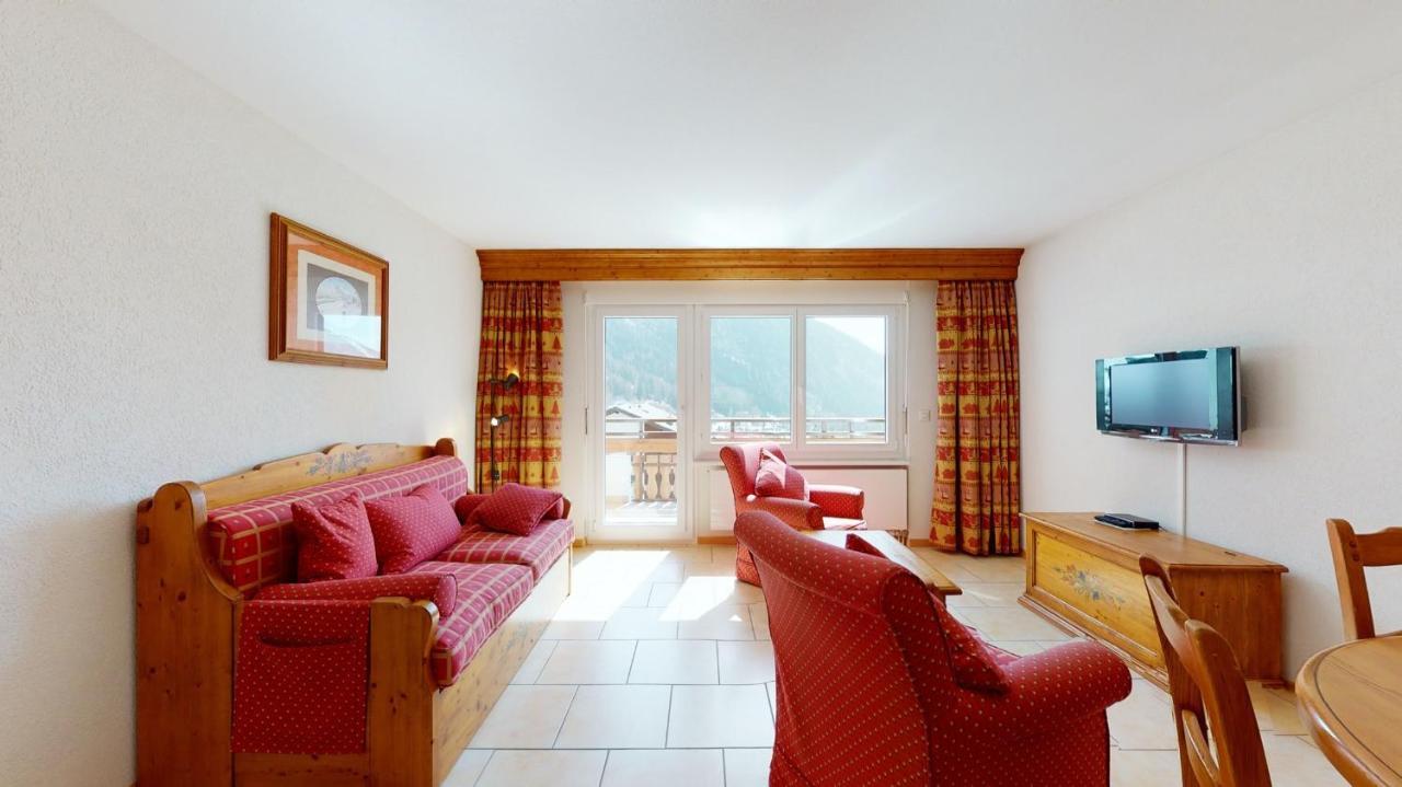 Gonenstein Residence In Leukerbad, Entire Apartment/Studio With Balcony Exterior foto