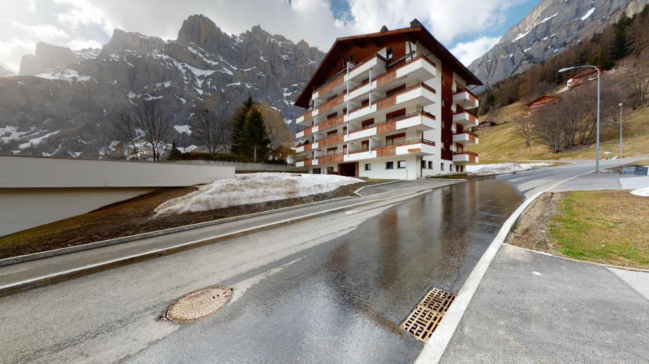 Gonenstein Residence In Leukerbad, Entire Apartment/Studio With Balcony Exterior foto