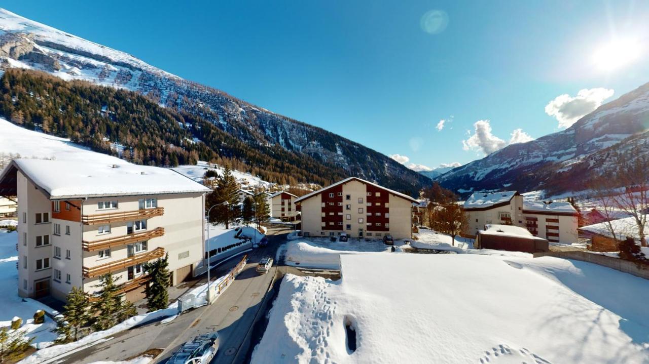 Gonenstein Residence In Leukerbad, Entire Apartment/Studio With Balcony Exterior foto